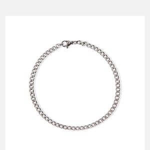 Oliver Cabell 4mm Cuban Chain Bracelet in Silver - 8"